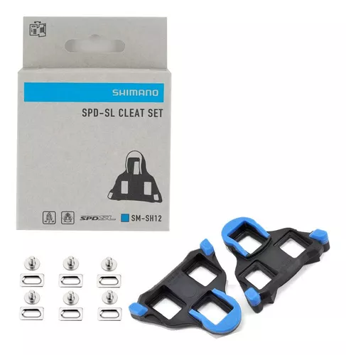 Calas De Ruta Anclaje Shimano SM-SH12 Azul