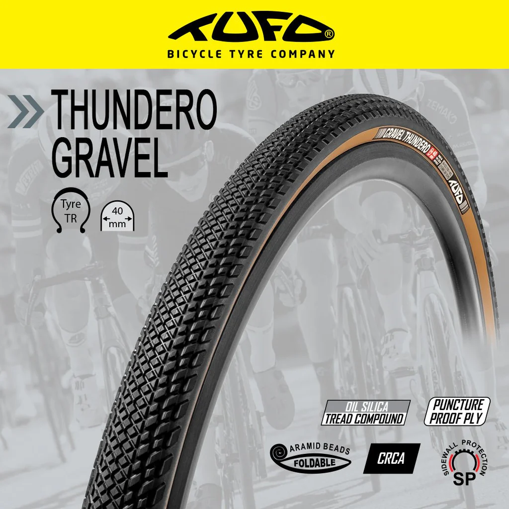 NEUMATICO TUFO GRAVEL THUNDERO 700X40